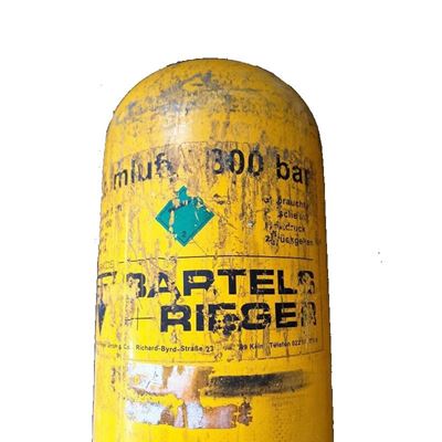 Bouteille en acier sous pression 6 l/300 bars robinet bleu d'occasion ostatní AR-6300-G 3