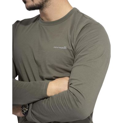 T-shirt à manches longues AGERON 2.0 OLIVE GREEN PENTAGON K09029-2.0-06 3