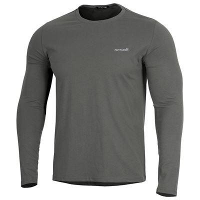 T-shirt à manches longues AGERON 2.0 WOLF GREY