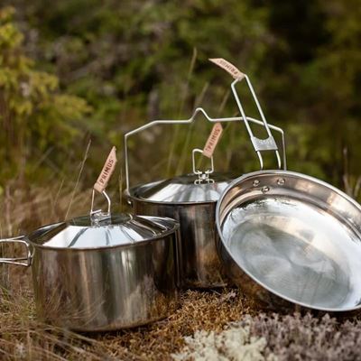 Set de cuisine d'extérieur en INOX pour le camping CAMPFIRE SMALL PRIMUS® P738002 3