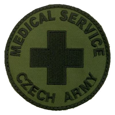 Écusson MEDICAL SERVICE CZECH ARMY combat