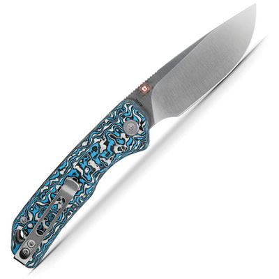 Couteau pliant MARTEN lame lisse BLEU VOSTEED A1609 3