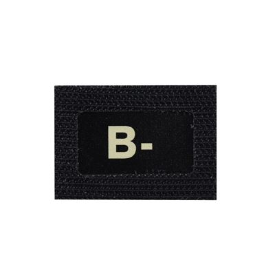 Écusson GLIND TAPE groupe sanguin B-