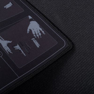 Tapis de travail GUN en caoutchouc NOIR Helikon-Tex® AC-GCM-NN-01 7