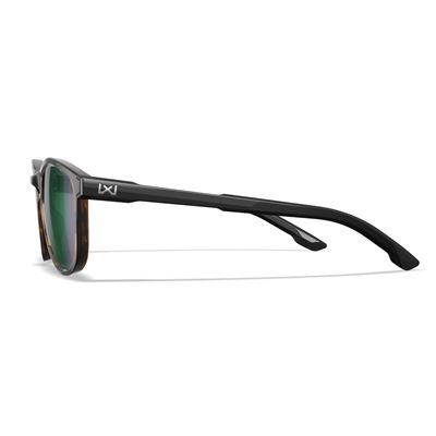 Lunettes de tir WX BRAVO CAPTIVATE™ NOIR/BRUN monture VERRES GREEN MIRROR WILEY X AC4BRV07-W 4