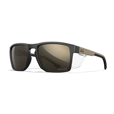 Lunettes de tir WX FOUNDER CAPTIVATE™ NOIR monture TUNGSTEN verres WILEY X AC6FND04-W 7