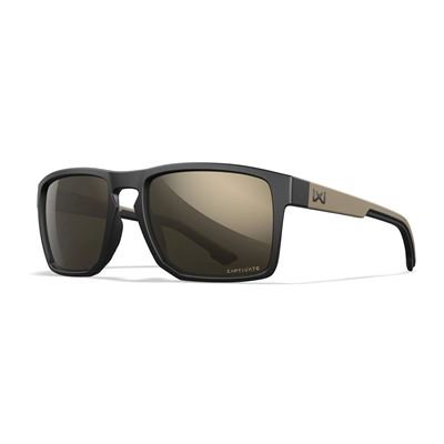 Lunettes de tir WX FOUNDER CAPTIVATE™ NOIR monture TUNGSTEN verres