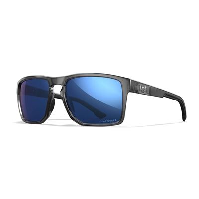 Lunettes de tir WX FOUNDER CAPTIVATE™ CRYSTAL monture VERRES POLARISÉS BLEUS
