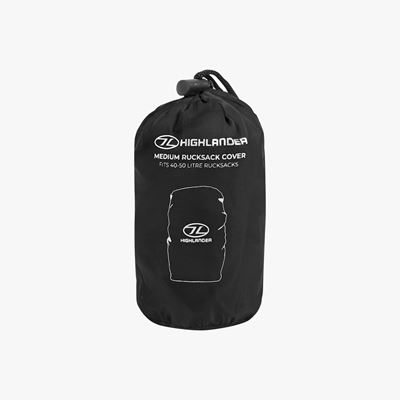 Housse pour sac à dos 35 - 50 l NOIR HIGHLANDER ACC028-BK 4