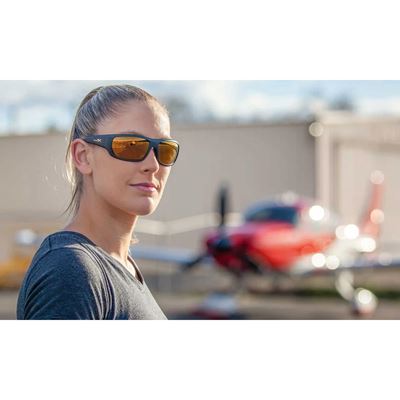 Lunettes de tir WX OMEGA CAPTIVATE™ NOIRE monture VERRES POLARISÉS WILEY X ACOME04-W 3