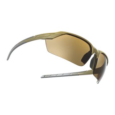 Lunettes de tir TRINRAY ADAPTIVE GREEN monture MARRON verres