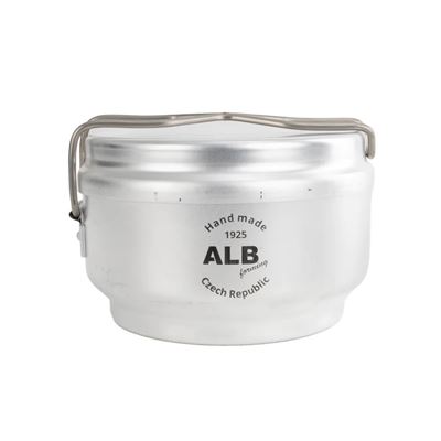 Gamelle en aluminium trois pièces (décapée) ALB alb611 3