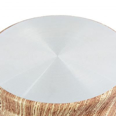 Gamelle en aluminium trois pièces en téflon PTFE WOOD ALB alb611W 2