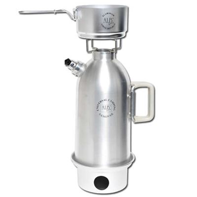 Samovar de camping PRO 1,2 l en aluminium ALB alb682 2