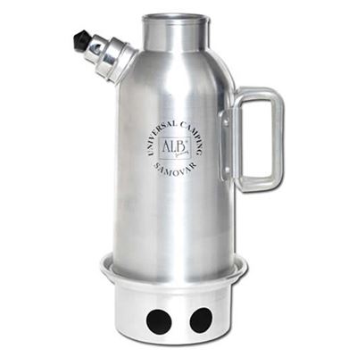 Samovar de camping BASIC 0,5 l en aluminium