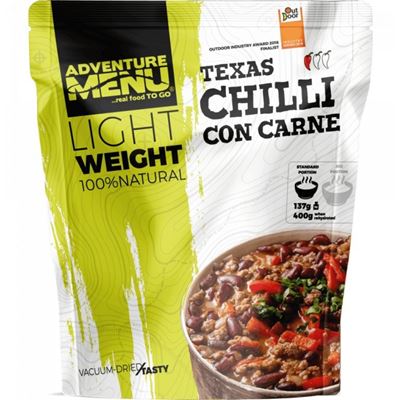 Chilli con Carne PORTION 137 g/400 g - plat cuisiné déshydraté