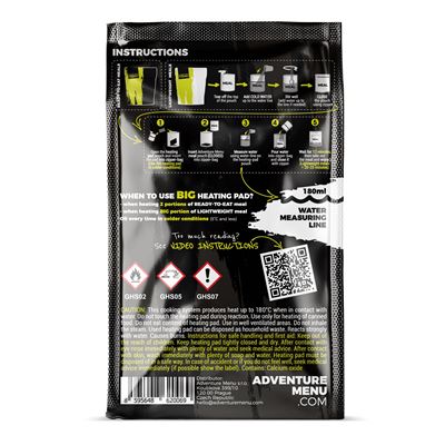 Capsule auto-chauffante 60 g - ADM ADVENTURE MENU AM50 2