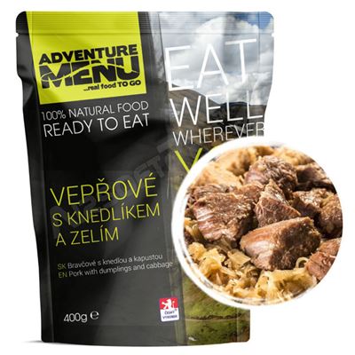 Porc avec knedlíky et choucroute - ADM plat cuisiné stérilisé