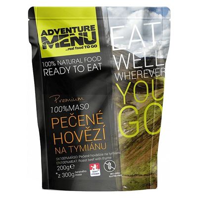 Bœuf rôti au thym - Plat cuisiné stérilisé ADM