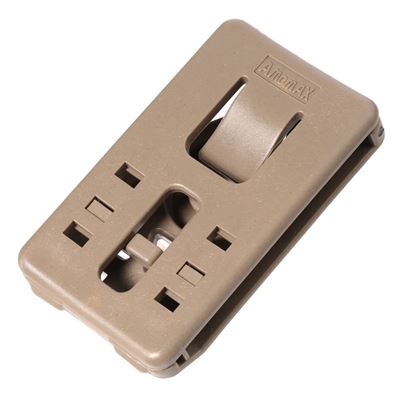 Attache ceinturée pour étuis AMOMAX FLAT DARK EARTH AMOMAX AMX003-FDE 3