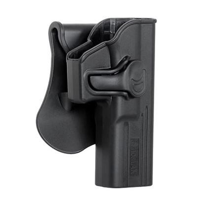 Étui de ceinture en plastique GLOCK, noir véritable AMOMAX AMX009-BK 2