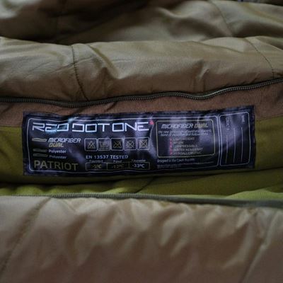 Sac de couchage d'hiver RDO PATRIOT RX XL RED DOT ONE AP-2766 4