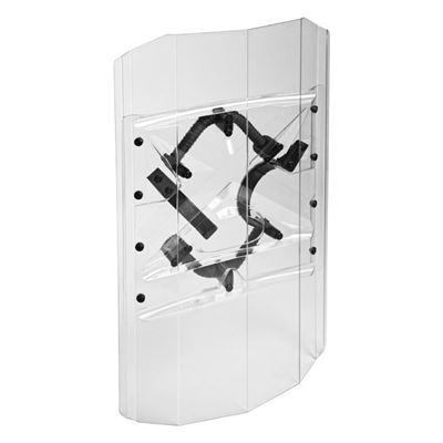 Bouclier anti-coup universel carré, prise à main libre