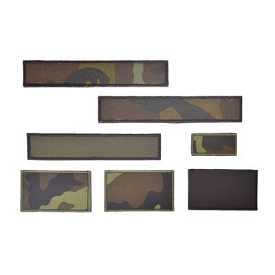 Écusson « JMENOVKA » lot de 7 pièces VELCRO - mod. 95 les CZ