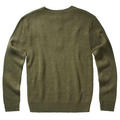Pull-over Armee zip 3/4 VERT BRANDIT 5028-1 2
