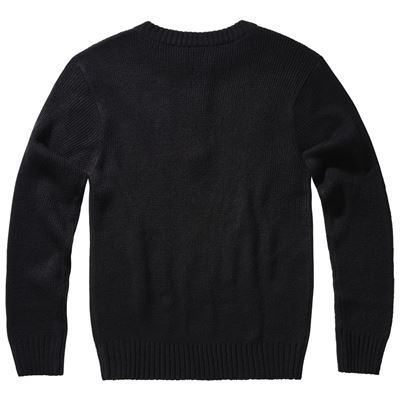 Pull-over Armee zip 3/4 NOIR BRANDIT 5028-2 2