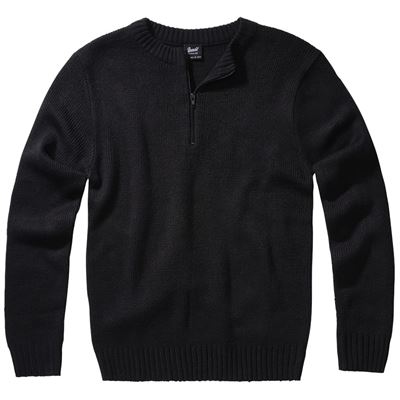 Pull-over Armee zip 3/4 NOIR