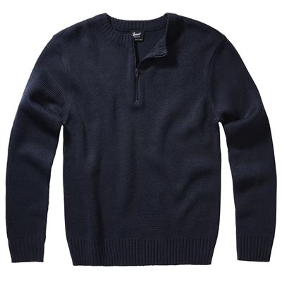 Pull-over Armee zip 3/4 NAVY BLEU