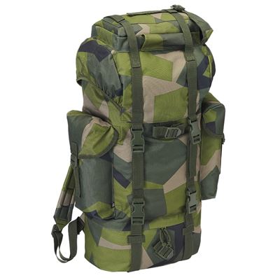 Sac à dos KAMPF 65 litres. Style BW CAMOUFLAGE SUÉDOIS M90