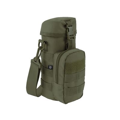 Étui pour bouteille 0,5-1 l avec sangle MOLLE VERT