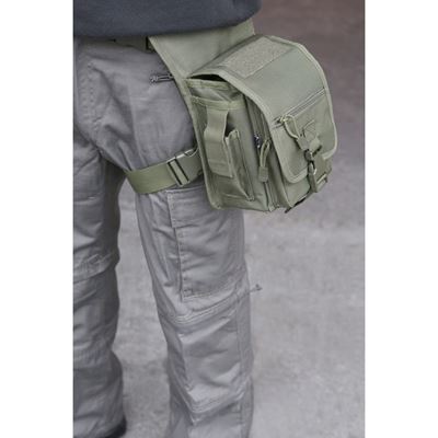 Sac à bandoulière avec sangles SIDE KICK BAG VERT BRANDIT 8042-1 3