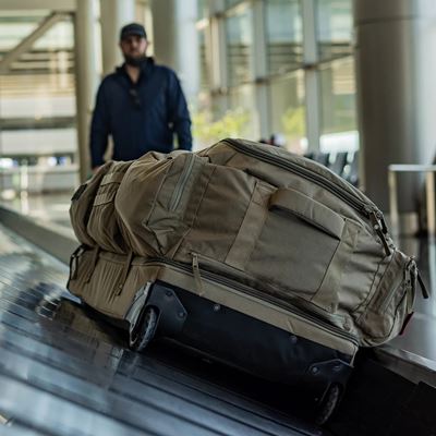 Sac de transport à roulettes B3 HERCULES MILITARY GREEN EBERLESTOCK B3MJ 2