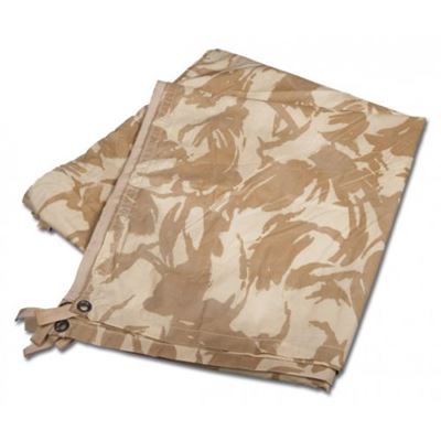 Bâche / abri britannique 220 x 240 cm DPM DESERT d'occasion Armée britannique BASHD-G 2