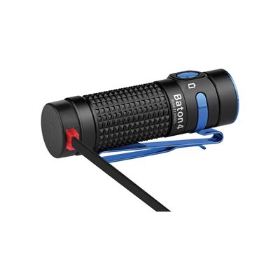 Lampe BATON 4 PREMIUM avec étui rechargeable OLIGHT BATON4KITBK 6