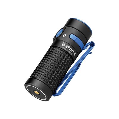 Lampe BATON 4 PREMIUM avec étui rechargeable OLIGHT BATON4KITBK 10