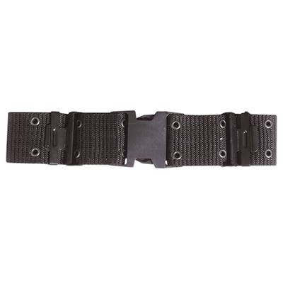 Ceinture type LC2 avec boucle en plastique NOIRE 102 cm
