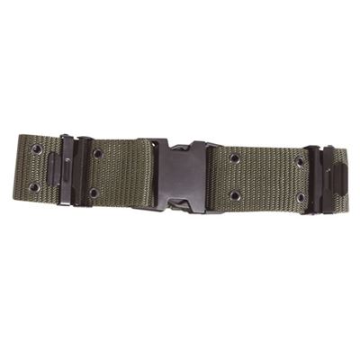 Ceinture type LC2 avec boucle en plastique VERTE 102 cm