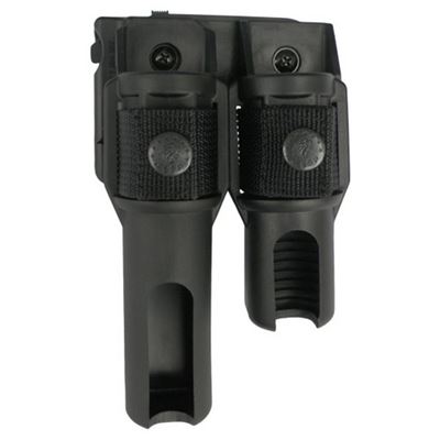 Étui rotatif MOLLE pour matraque télescopique 21,23,26" et lampe torche