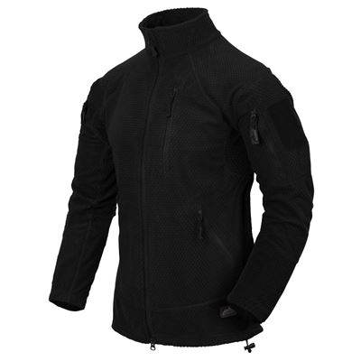 Sweat-shirt fonctionnel en polaire ALPHA TACTICAL NOIR