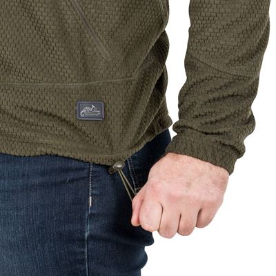 Sweat-shirt fonctionnel en polaire ALPHA TACTICAL VERT Helikon-Tex® BL-ALT-FG-02 8
