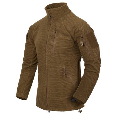 Sweat-shirt fonctionnel en polaire ALPHA TACTICAL COYOTE