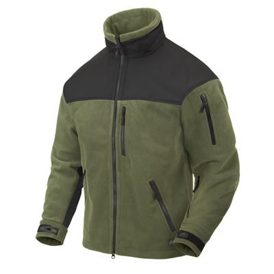 Veste CLASSIC ARMY WINDBLOCKER VERTE/NOIRE