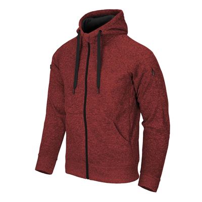 Sweat-shirt COVERT TACTICAL ROUGE MELANGE