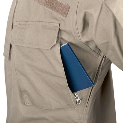 Blouse CPU® rip-stop KHAKI Helikon-Tex® BL-CPU-CR-13 5