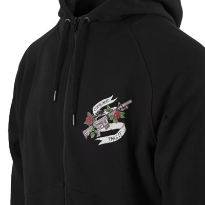 Sweat-shirt COME AND TAKE IT avec fermeture éclair et capuche NOIR Helikon-Tex® BL-CTT-CB-01 11