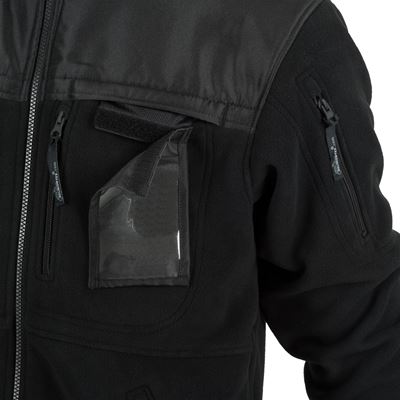 Veste DEFENDER polaire NOIRE Helikon-Tex® BL-DEH-HF-01 6